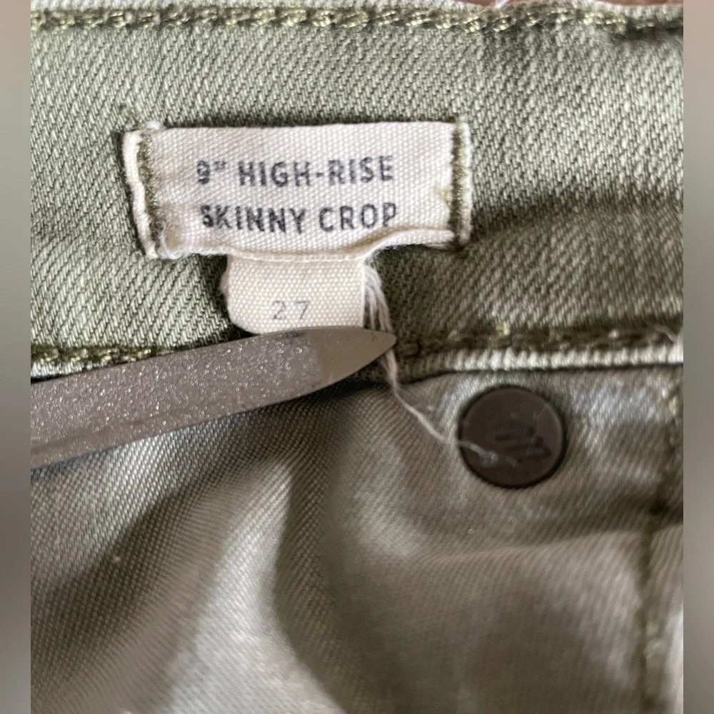 Madewell 9” Mid-Rise Skinny Crop Jeans